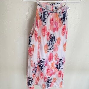 Janie and Jack Pink and Blue Floral Dress